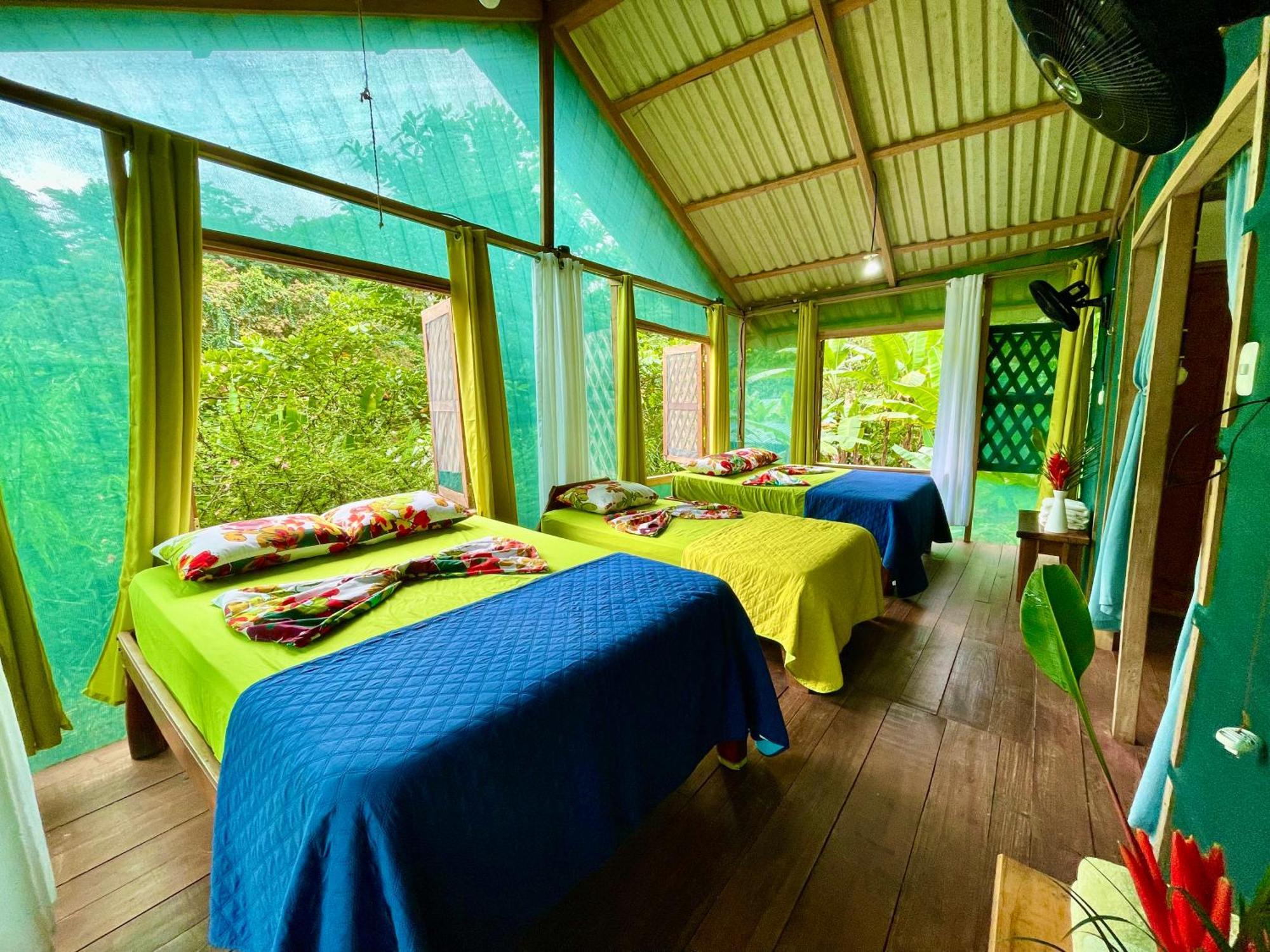 Alouatta Lodge And Canopy Cahuita Exterior photo